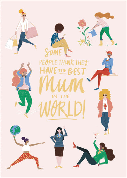 Standard Greeting Cards Mum  Hanson Core Line