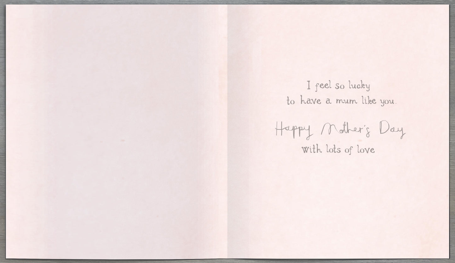Hand Finished Greeting Cards Mum  Carlton Core Line