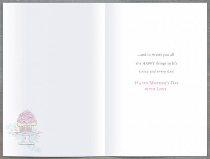 Hand Finished Greeting Cards Mum  Gibson Core Line