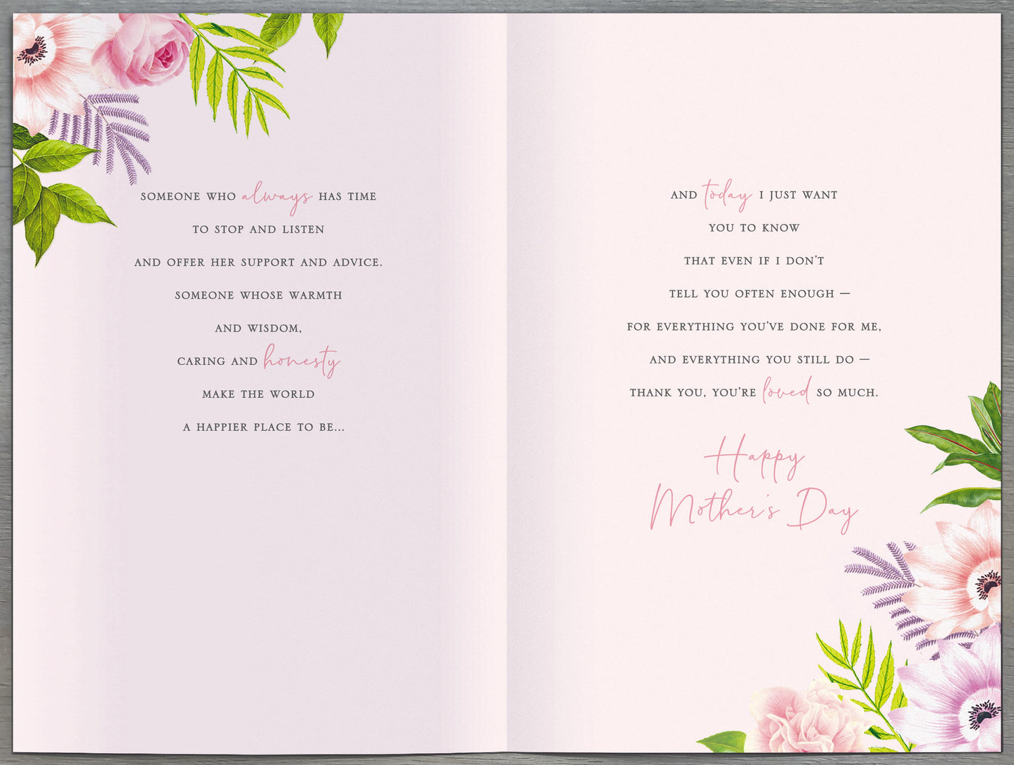 Hand Finished Greeting Cards Mother  Royal Horticultural Society