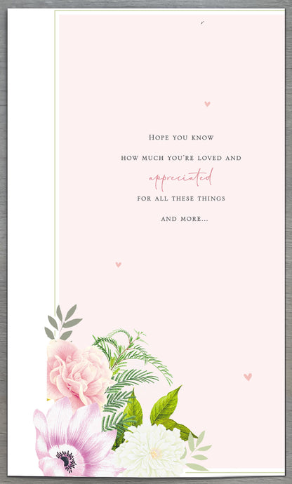 Hand Finished Greeting Cards Mum  Royal Horticultural Society
