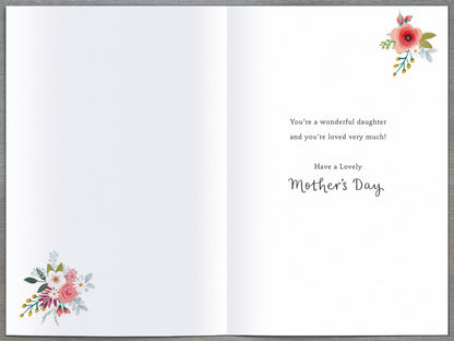 Hand Finished Greeting Cards Daughter  Carlton Core Line