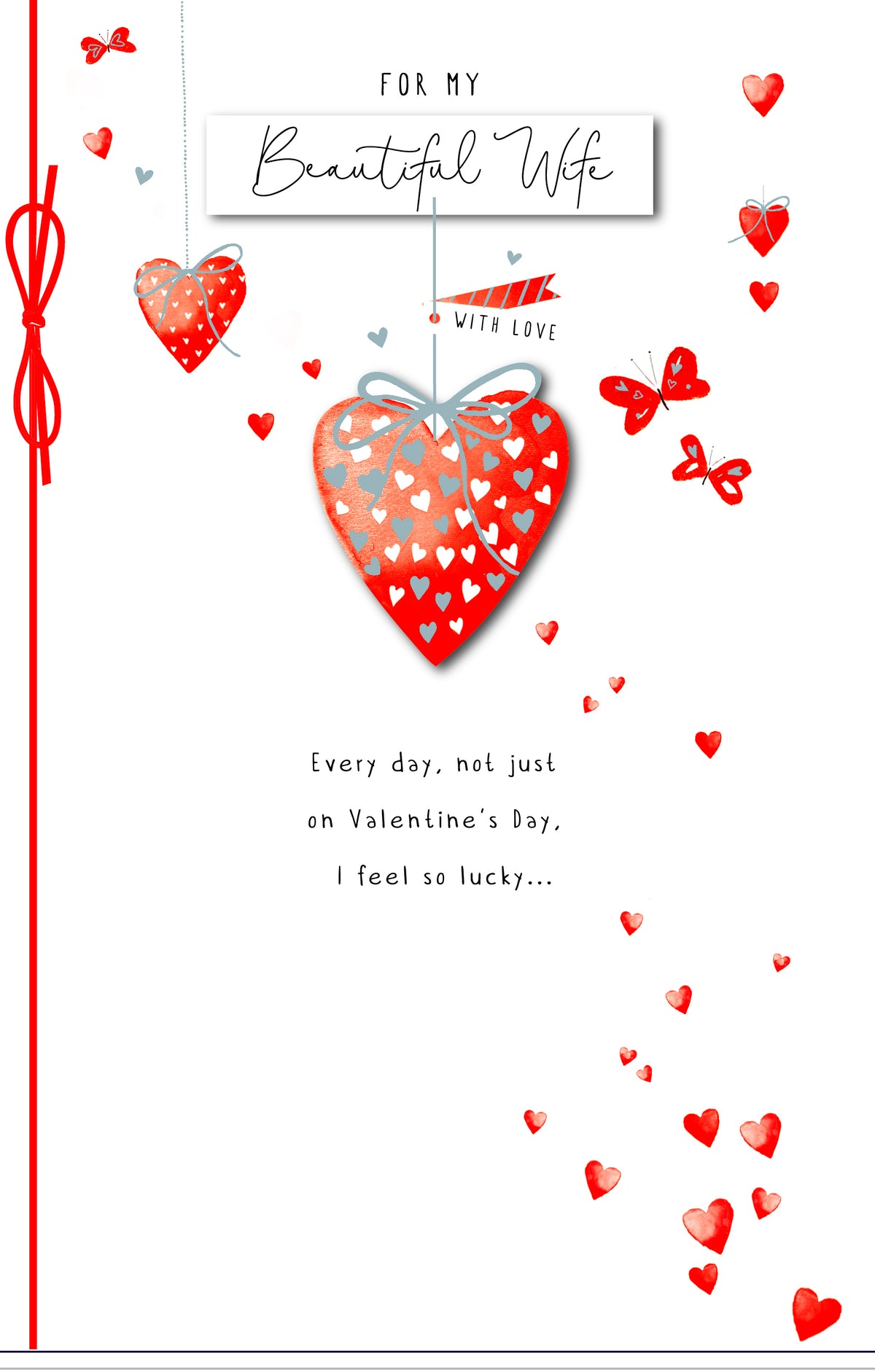 Hand Finished Greeting Cards Wife  Gibson Core Line