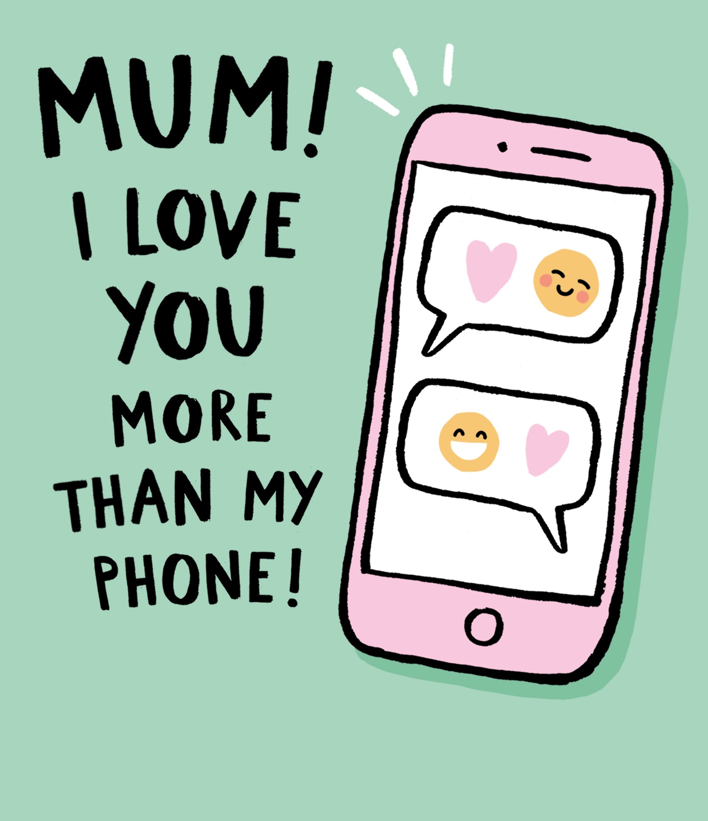 Standard Greeting Cards Mum Hum Hanson Core Line