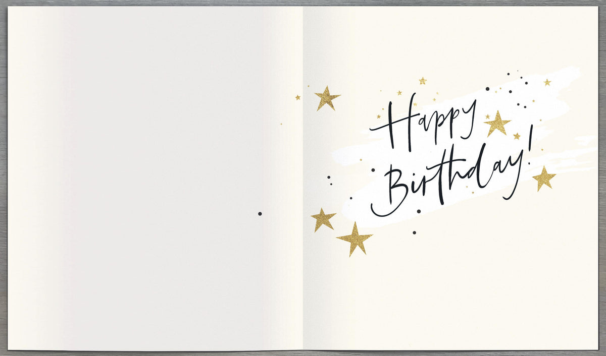 Standard Greeting Cards Birthday 50th  Starstruck