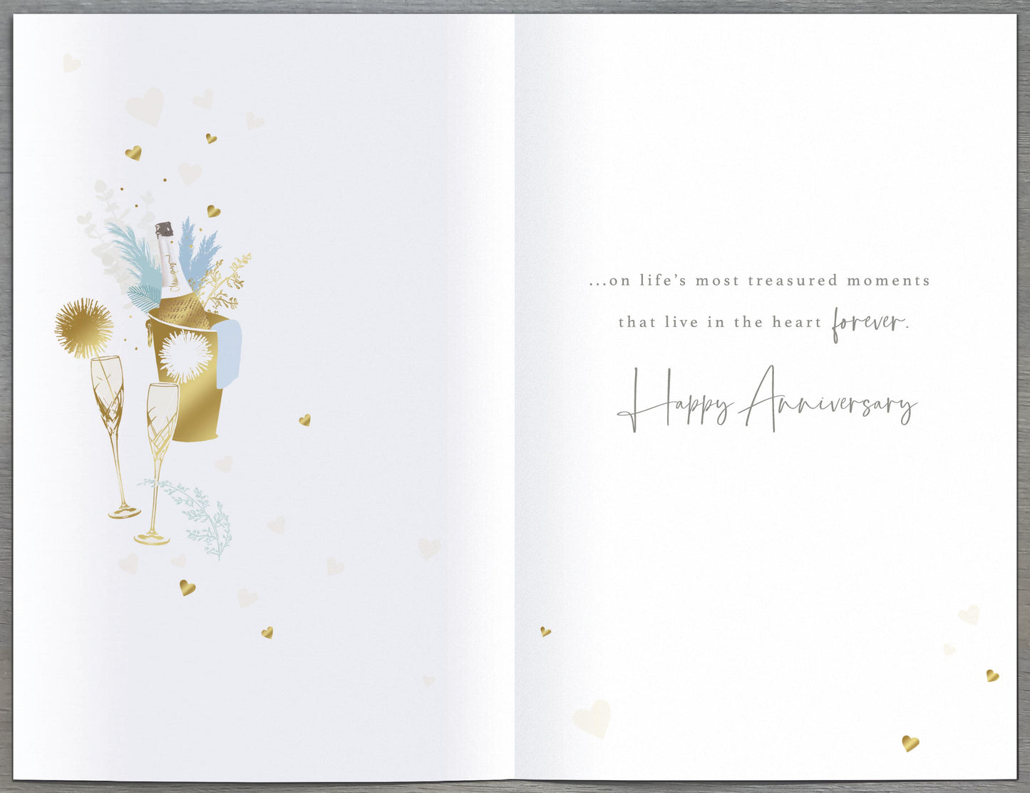Standard Greeting Cards Anniversary Wedding 50th  Gibson Core Line