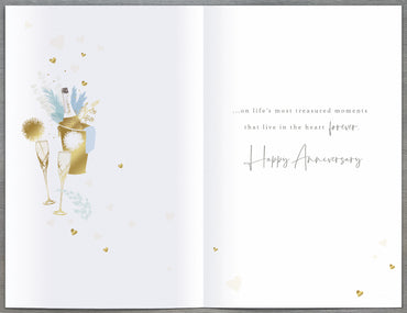 Standard Greeting Cards Anniversary Wedding 50th  Gibson Core Line
