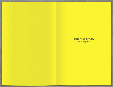 Standard Greeting Cards Birthday Hum Traces of Nuts