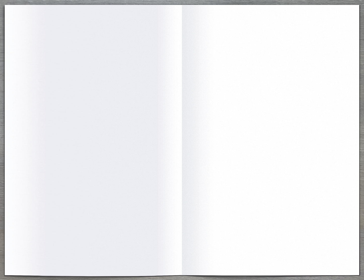 Standard Greeting Cards Open Blank  Traces of Nuts