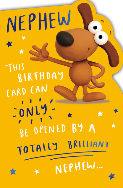 Standard Greeting Cards Birthday Nephew Hum Crackers