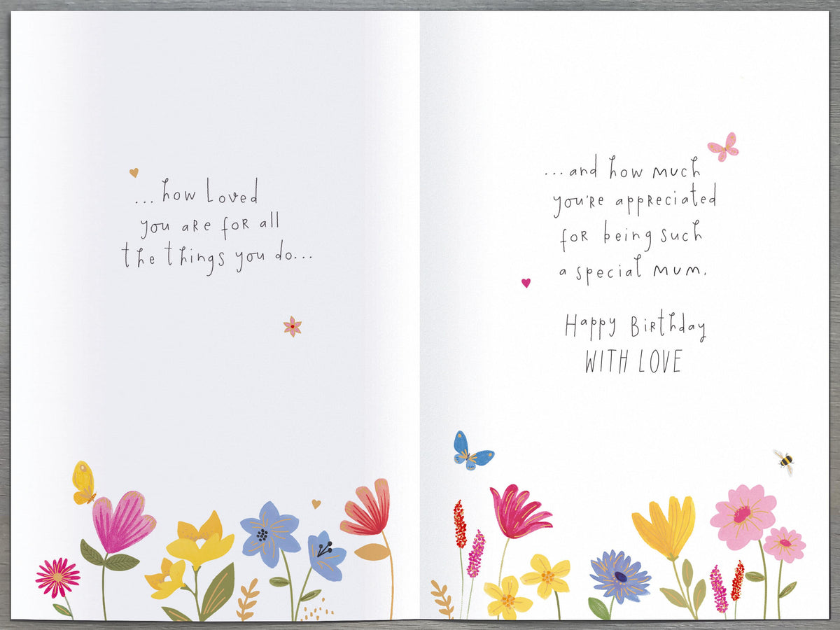 Standard Greeting Cards Birthday 70th Mum  Gibson Core Line