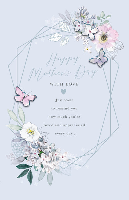 Hand Finished Greeting Cards General Wish  Gibson Core Line