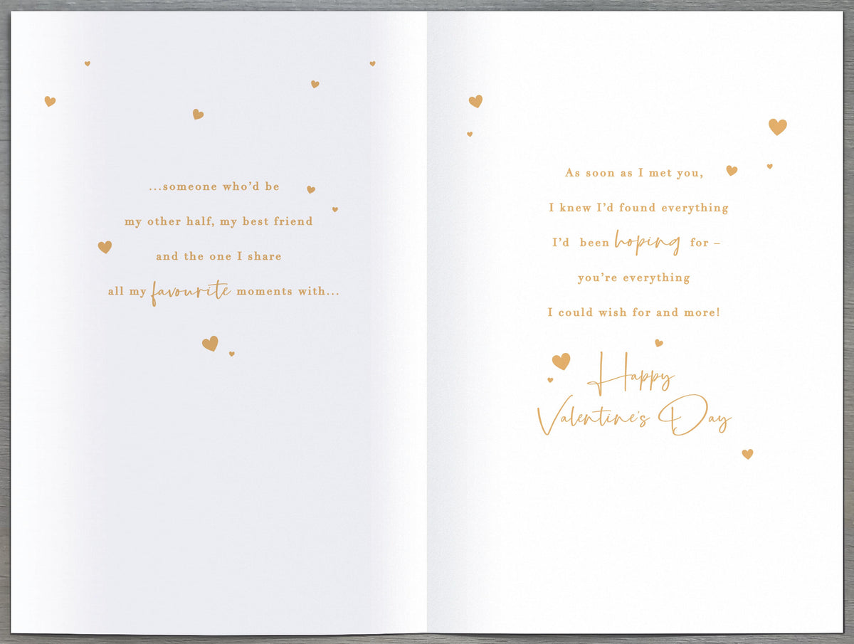 Hand Finished Greeting Cards One I Love  Gibson Core Line