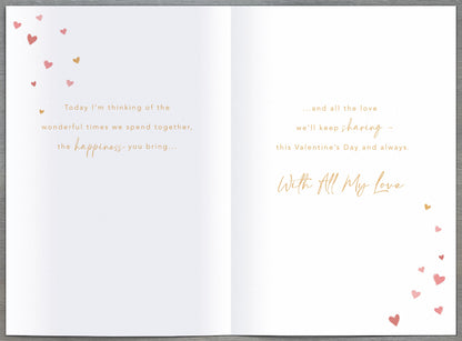 Hand Finished Greeting Cards One I Love  Gibson Core Line