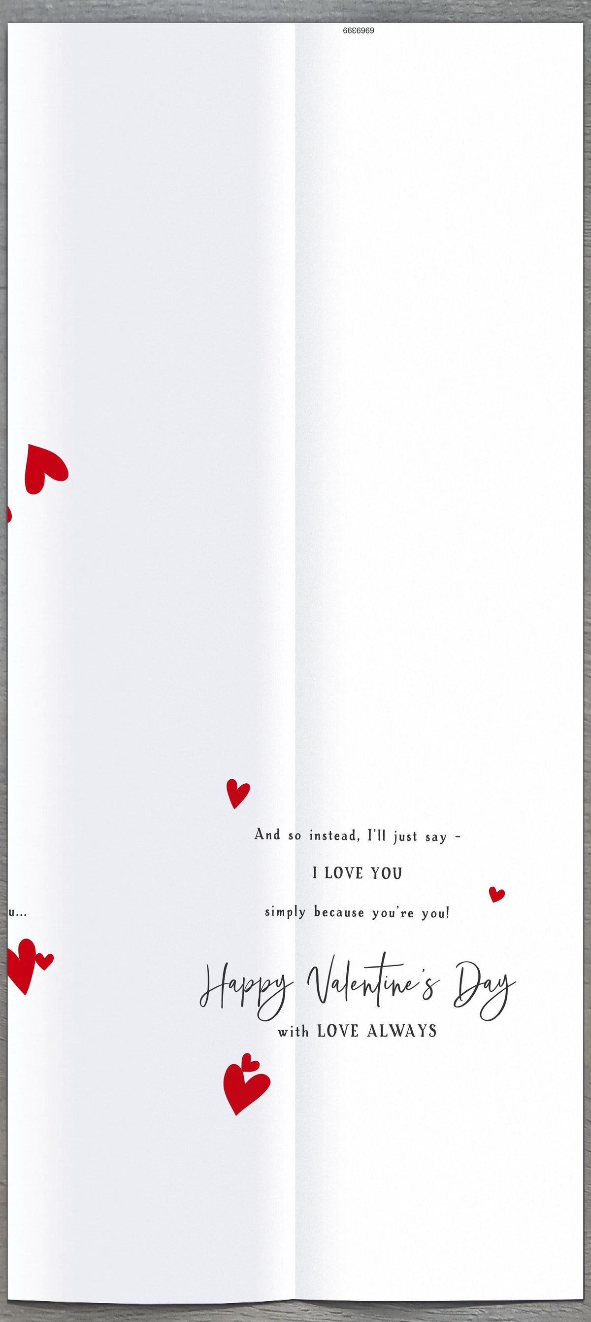 Hand Finished Greeting Cards One I Love  Gibson Core Line