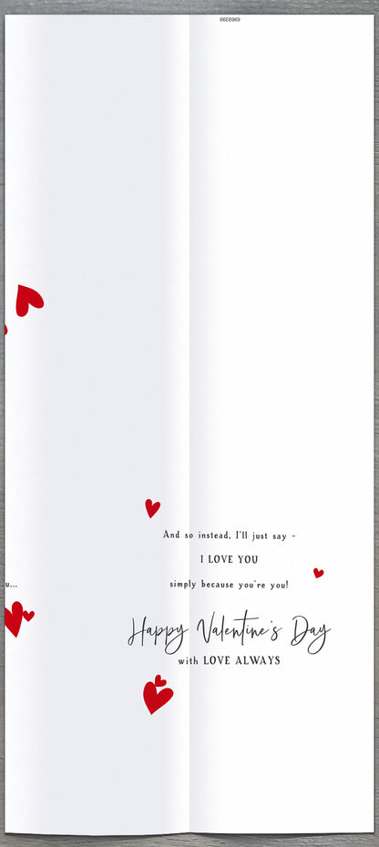 Hand Finished Greeting Cards One I Love  Gibson Core Line
