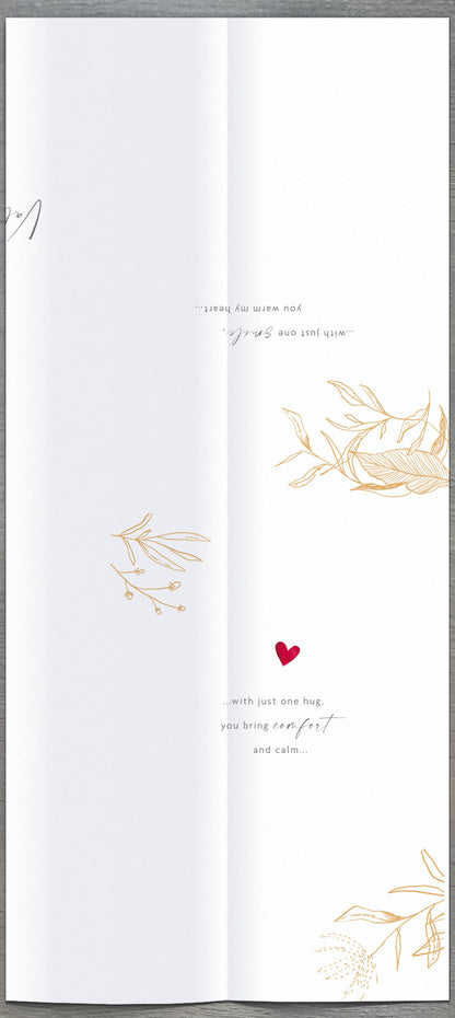 Hand Finished Greeting Cards Wife  Gibson Core Line