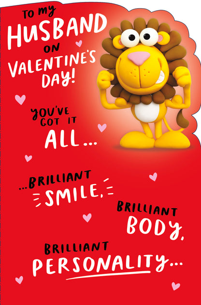 Standard Greeting Cards Husband Hum Crackers