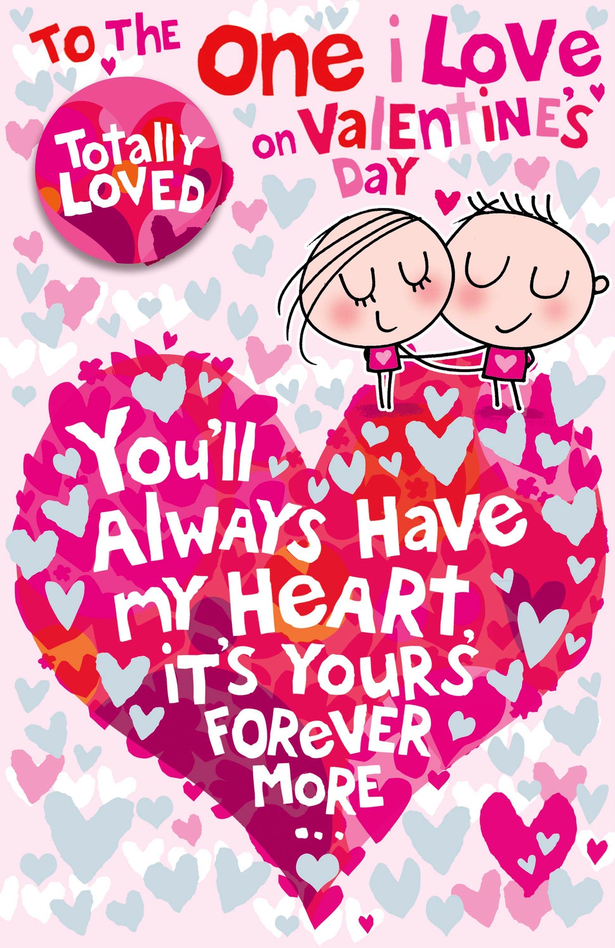 Standard Greeting Cards One I Love Cute Wigwam