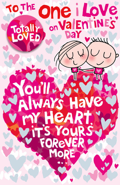 Standard Greeting Cards One I Love Cute Wigwam