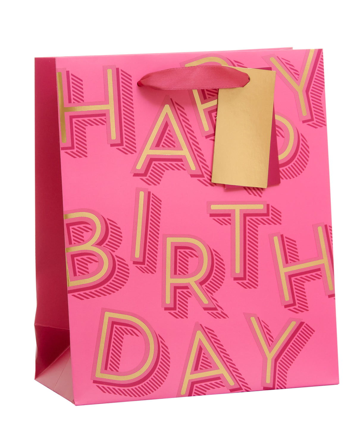 Gift Bag Medium Greeting Cards Birthday  Happy Birthday Text
