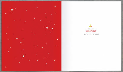 Standard Greeting Cards Nana & Grandad Cute Little Paws