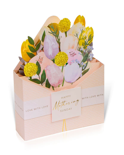 Hand Finished Greeting Cards General Wish Mothering Sunday  Gibson Core Line