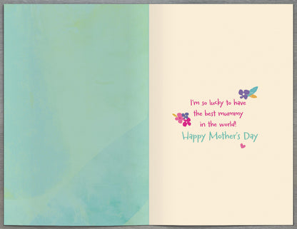 Standard Greeting Cards Mummy From Son Cute Giddy Critters