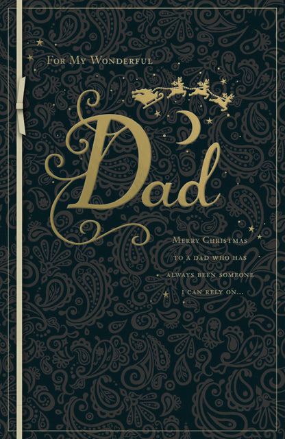 Hand Finished Greeting Cards Dad  Watermark Core Line