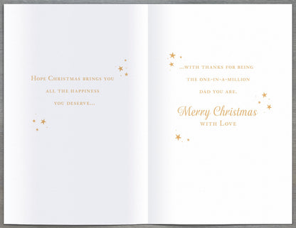 Hand Finished Greeting Cards Dad  Watermark Core Line