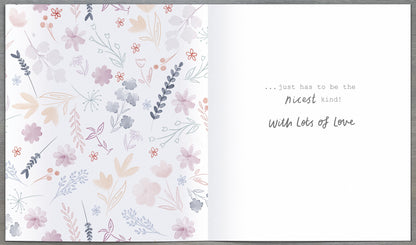 Hand Finished Greeting Cards Fiancee  Watermark Core Line