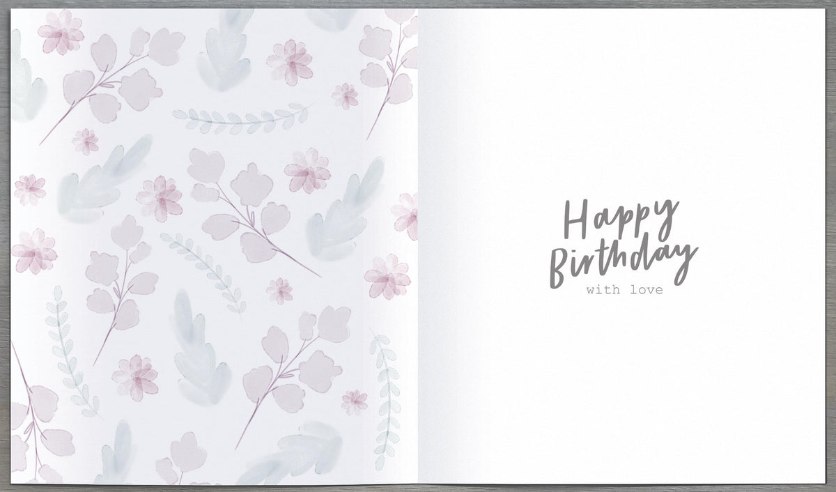 Hand Finished Greeting Cards Husband  Watermark Core Line