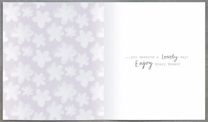 Hand Finished Greeting Cards Wife  Watermark Core Line