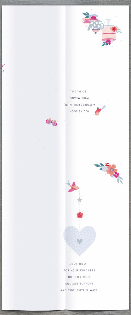 Hand Finished Greeting Cards Mum  Gibson Core Line