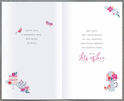 Hand Finished Greeting Cards Mum  Gibson Core Line