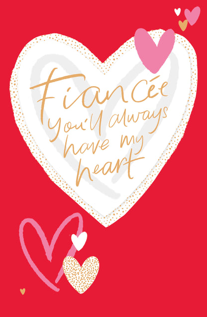 Standard Greeting Cards Fiancee  Carlton Core Line