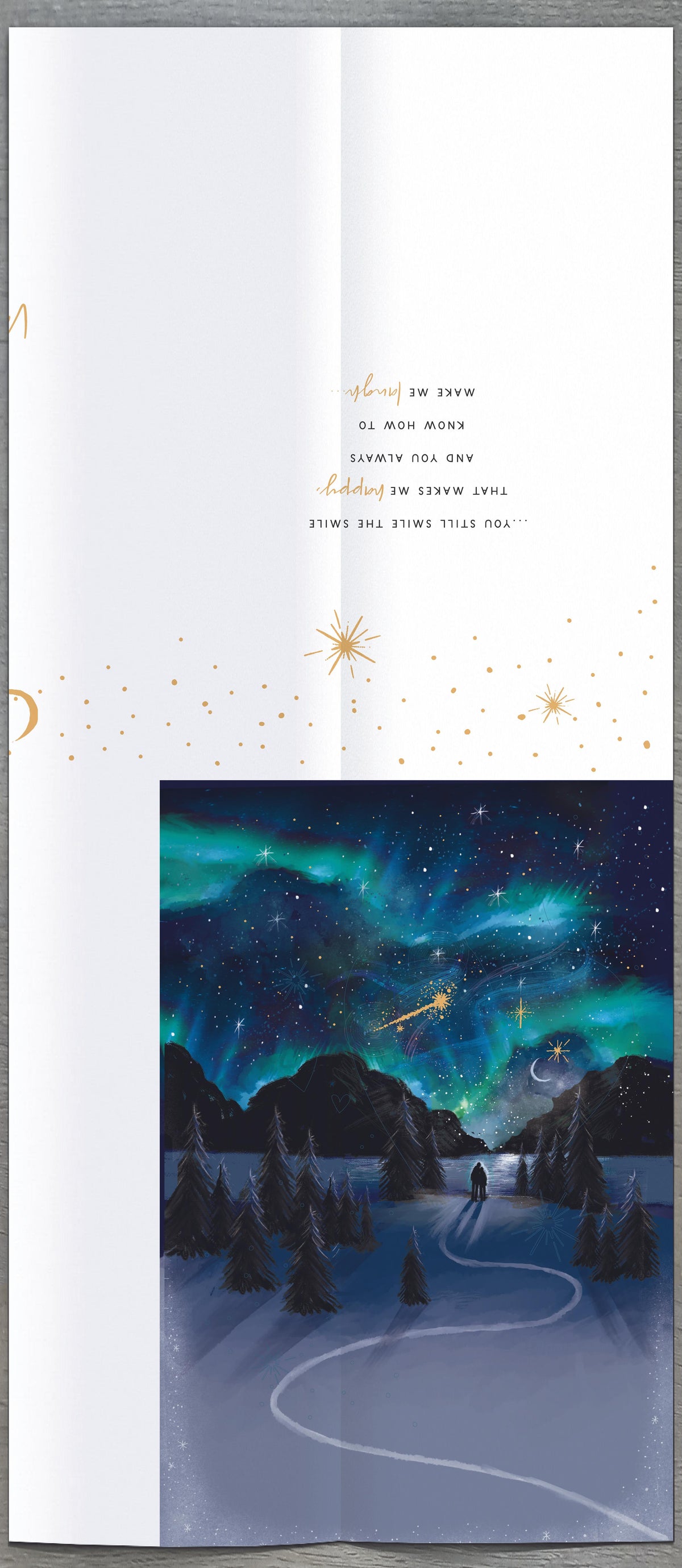 Hand Finished Greeting Cards Husband  Gibson Core Line