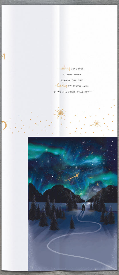Hand Finished Greeting Cards Husband  Gibson Core Line