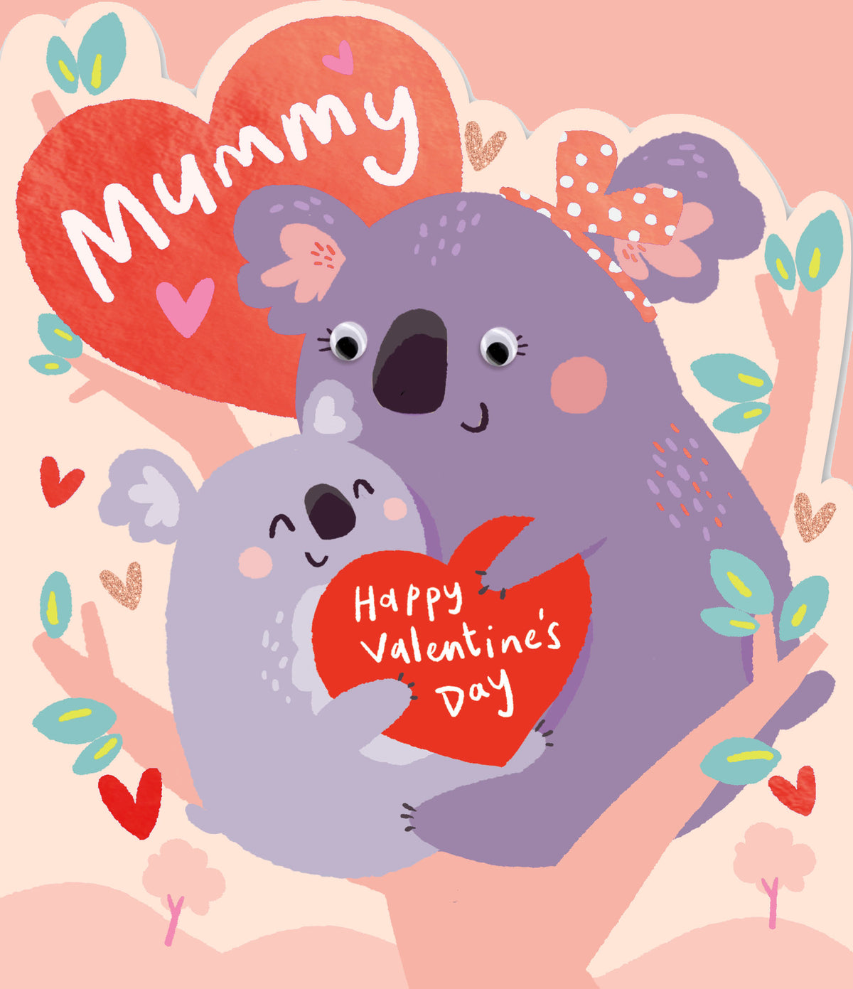 Standard Greeting Cards Mummy Cute Happy Antics