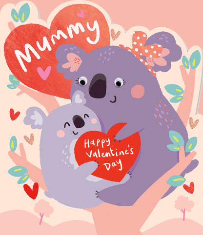 Standard Greeting Cards Mummy Cute Happy Antics