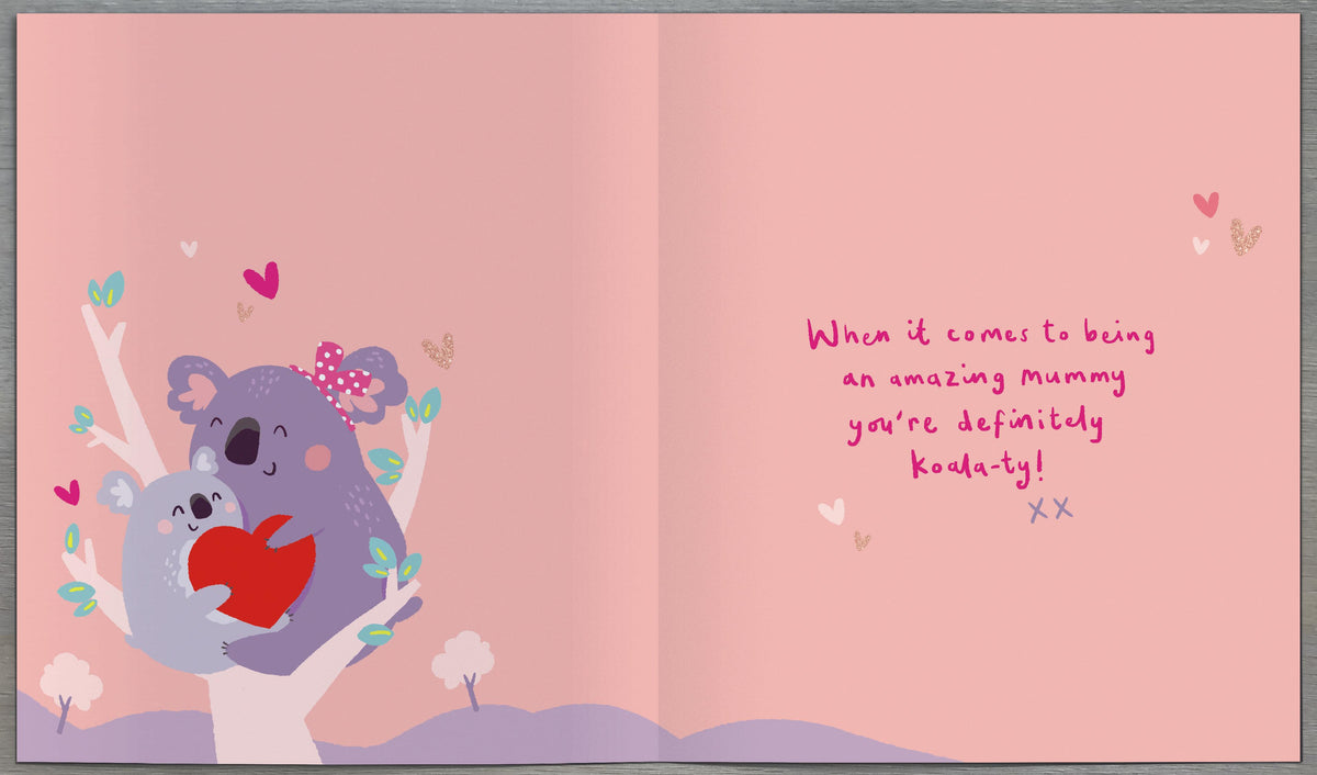 Standard Greeting Cards Mummy Cute Happy Antics