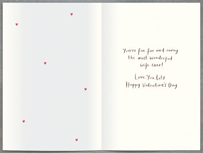 Hand Finished Greeting Cards Wife Cute Lots of Woof