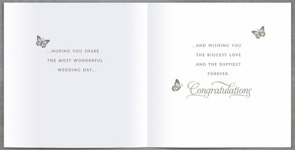 Hand Finished Greeting Cards Wedding  Watermark Core Line