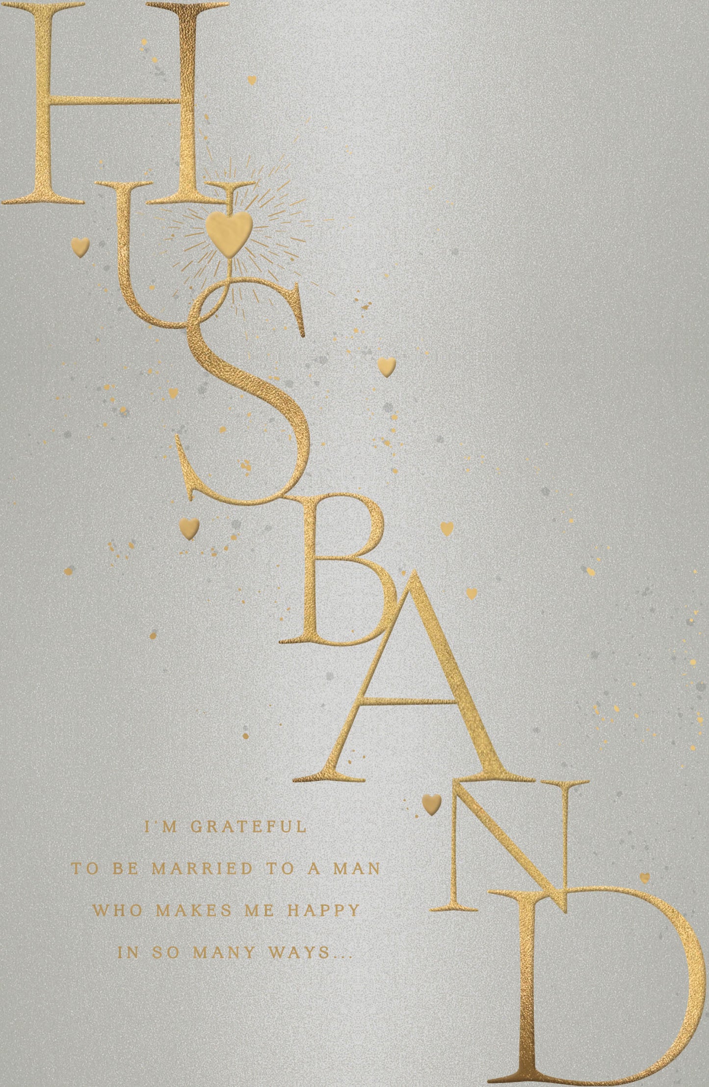 Standard Greeting Cards Anniversary Wedding Husband  Watermark Core Line