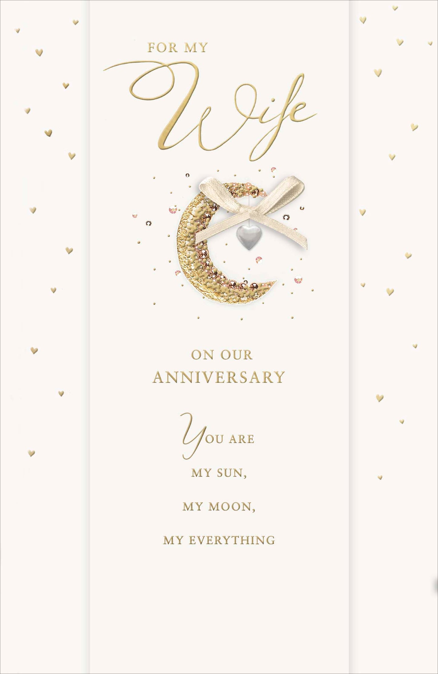 Hand Finished Greeting Cards Anniversary Wedding Wife  Watermark Core Line