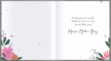 Hand Finished Greeting Cards Mum  Carlton Core Line