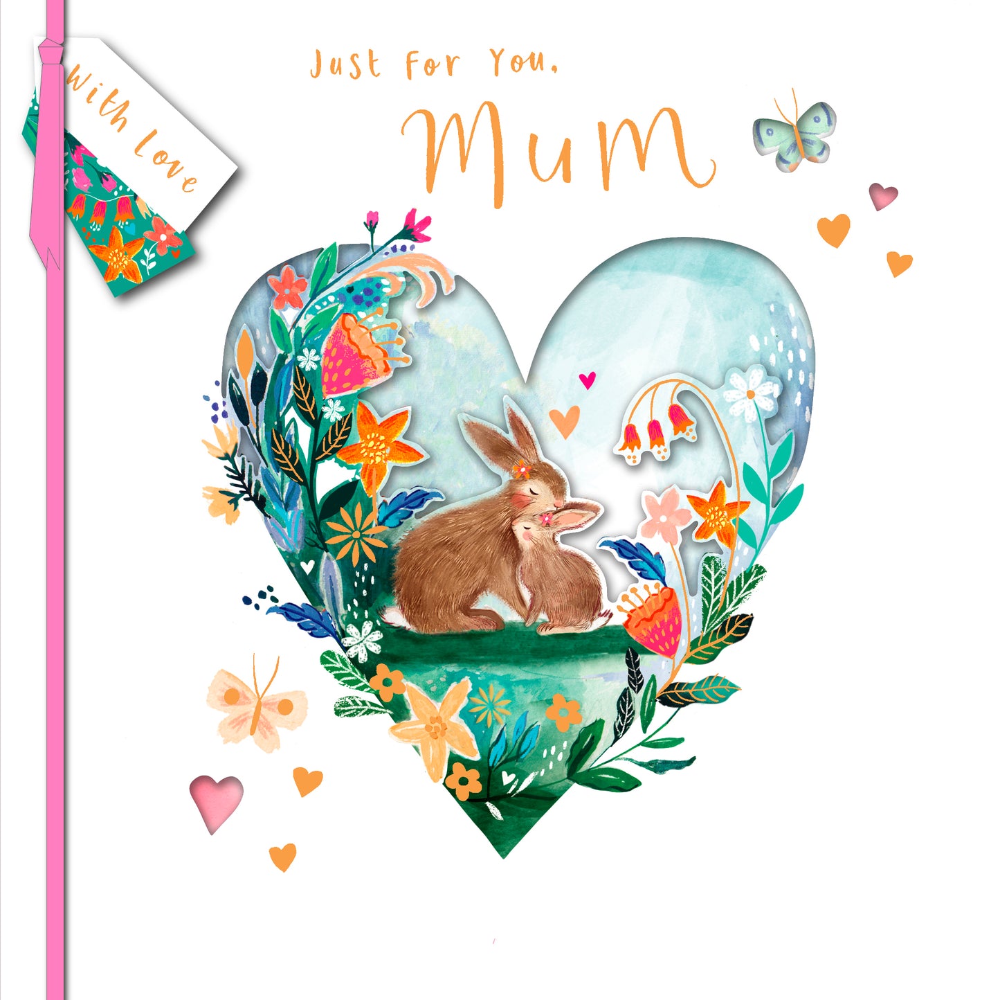 Hand Finished Greeting Cards Mum  Gibson Core Line