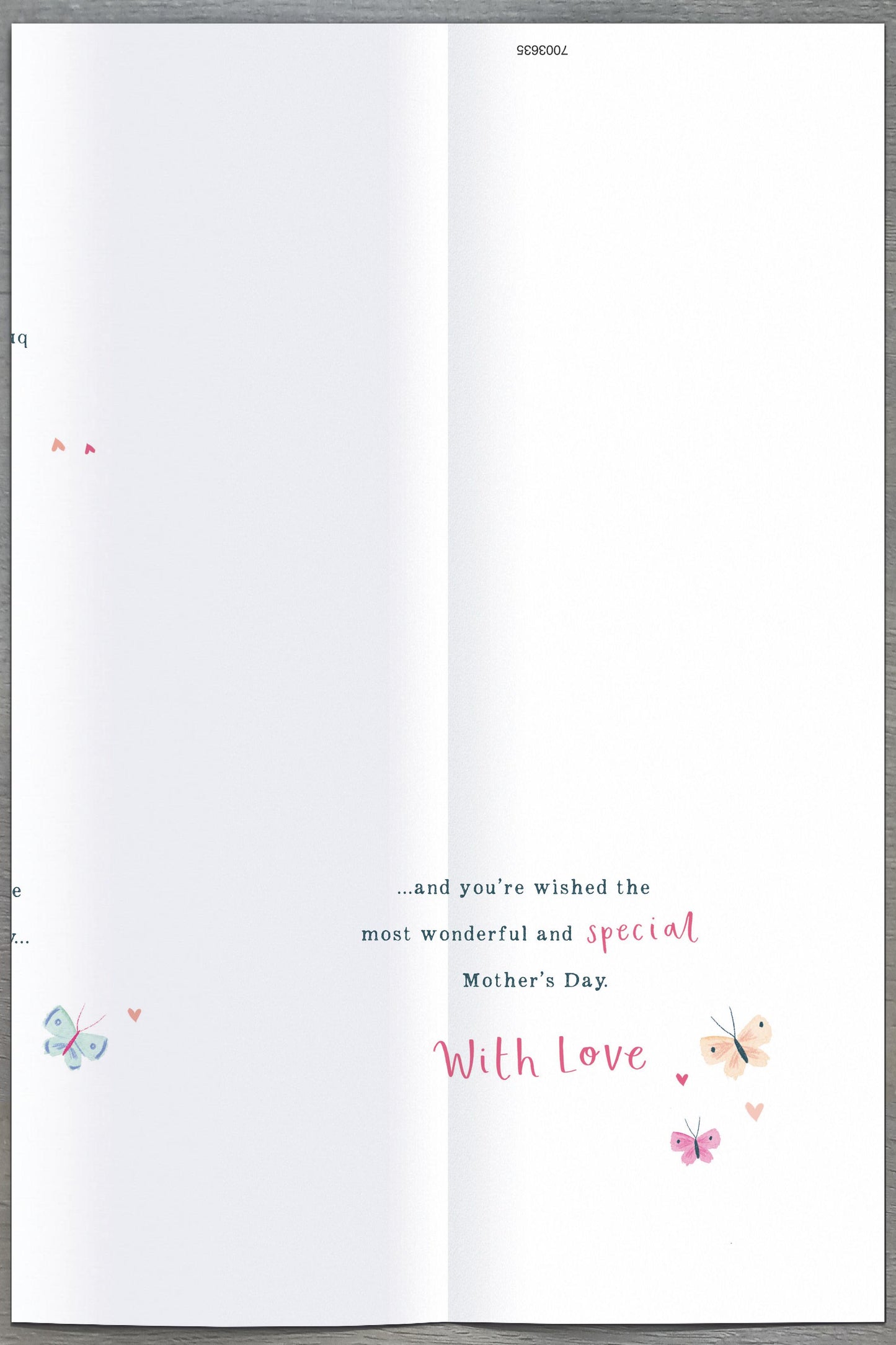 Hand Finished Greeting Cards Mum  Gibson Core Line