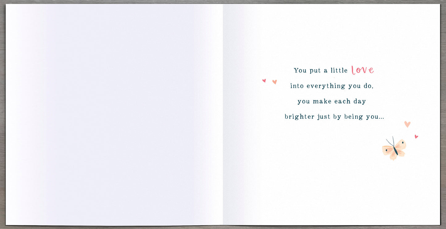 Hand Finished Greeting Cards Mum  Gibson Core Line