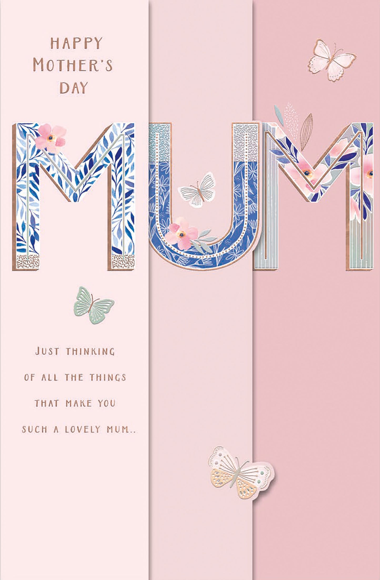 Hand Finished Greeting Cards Mum  Gibson Core Line
